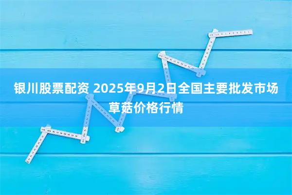银川股票配资 2025年9月2日全国主要批发市场草菇价格行情